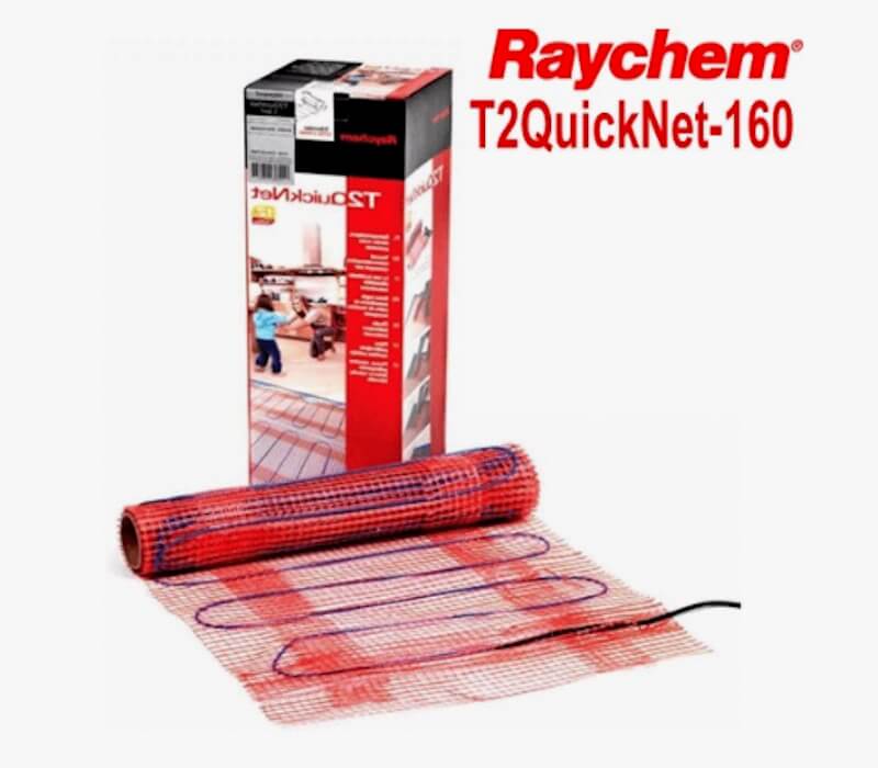Теплый пол RAYCHEM T2QuickNet 160 - 8,0 кв.м.