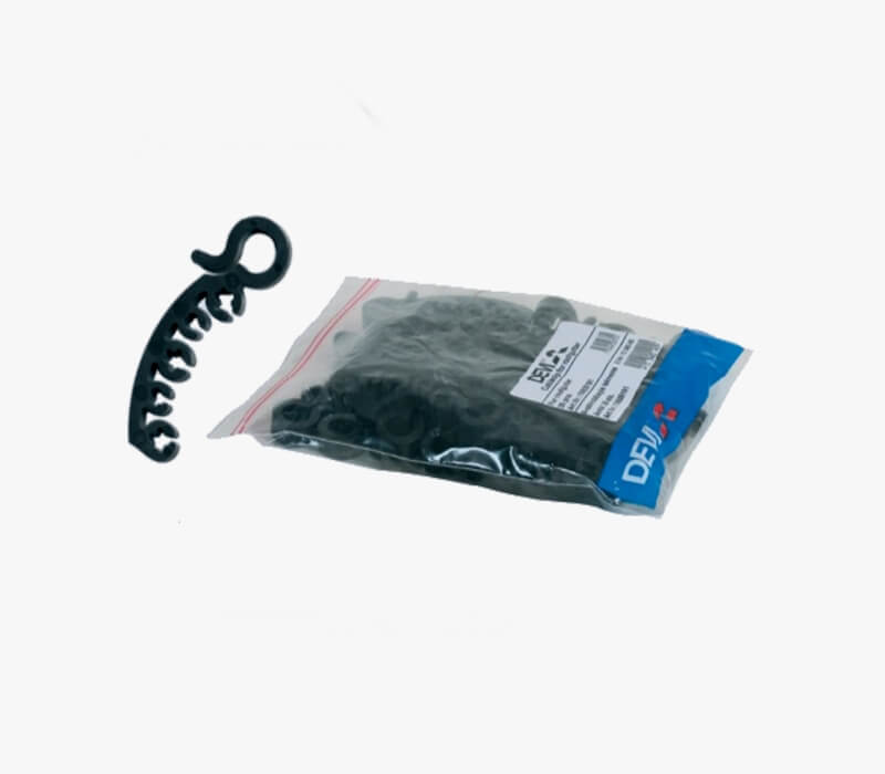 Крепление кабеля в желобе DEVIclip  Gutter, 1уп./25 шт.