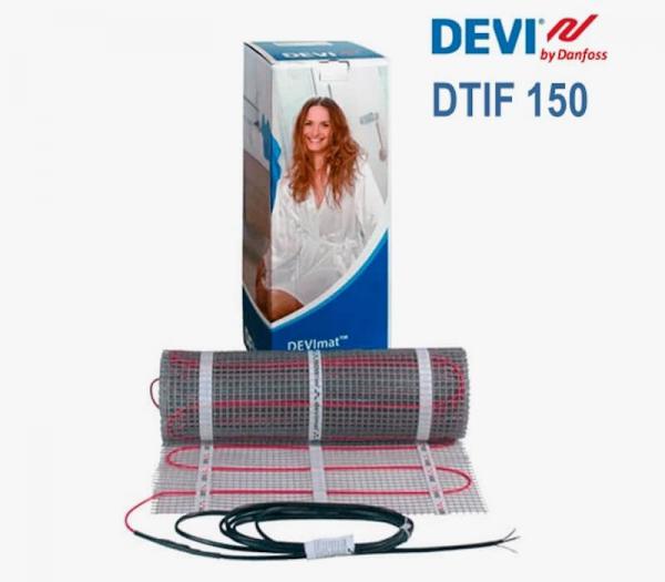 Теплый пол DEVImat DTIF-150 - 5,0 м.кв.