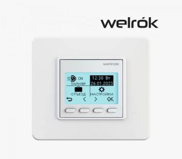 Терморегулятор для теплого пола Welrok (TERNEO) PRO белый