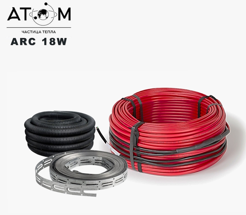 Кабель для теплого пола АТОМ ARC 18 W - 25,0