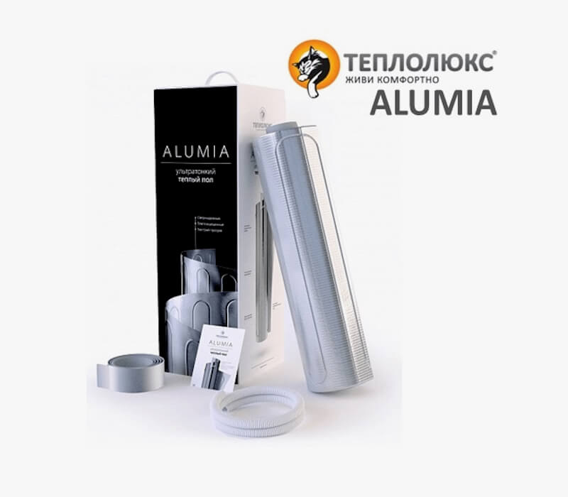 Теплый пол под ламинат Теплолюкс Alumia  - 12,0 кв.м.