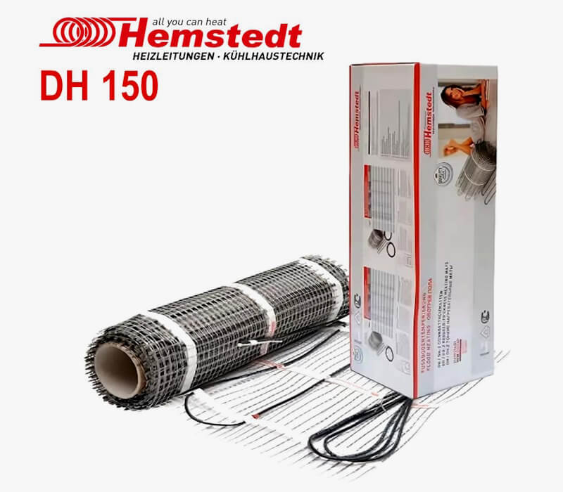 Теплый пол Hemstedt DH 150 - 1,0 кв.м.