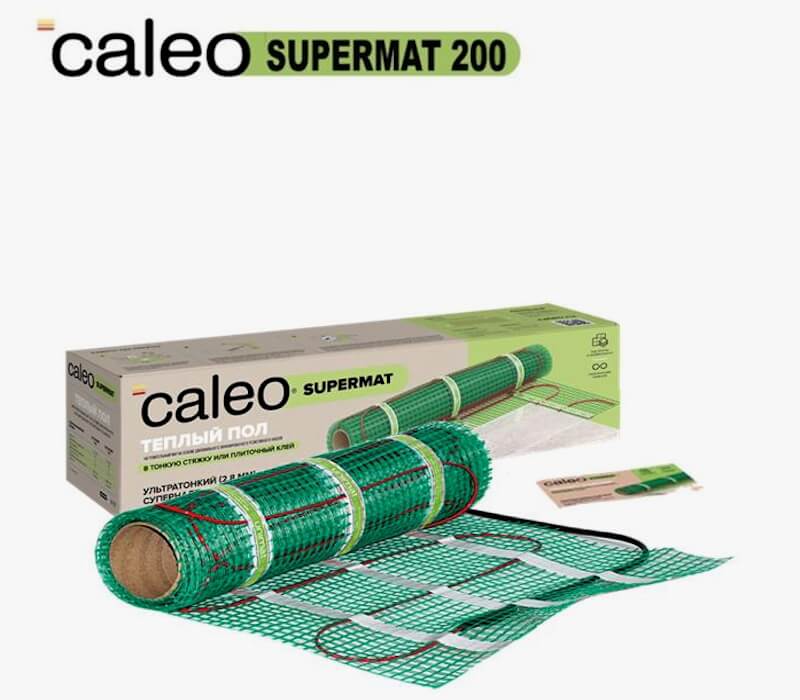 Теплый пол Caleo Supermat 200 - 2,4 кв.м.
