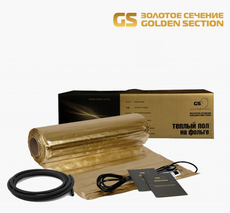 Мат на фольге Золотое Сечение GS - 5,0 кв.м.