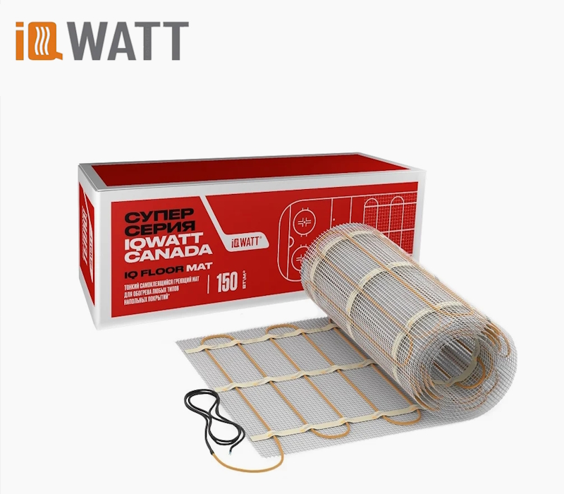 Теплый пол IQ FLOOR MAT - 1,0 кв.м.