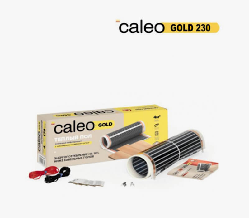 Теплый пол под ламинат Caleo Gold 230 - 5,0 кв.м.